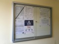 Gablota w systemie drzwi przesuwnych